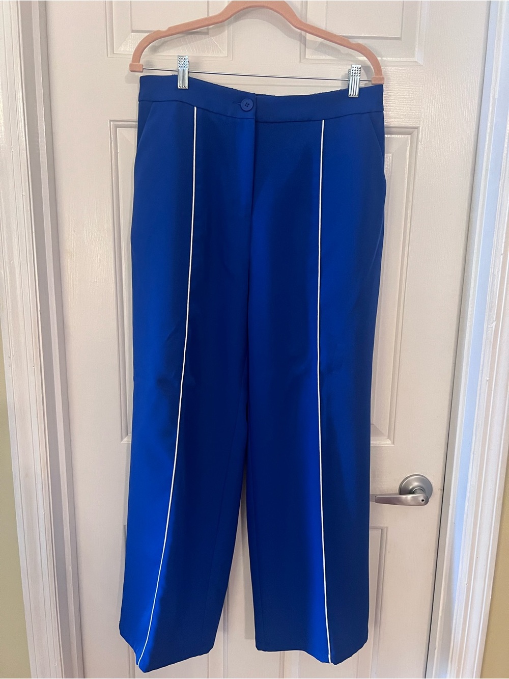 PrettyGarden Royal Blue 2-Piece Blazer and Pants Suit Set size Large - Picture 3 of 4